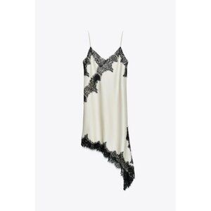 ZARA ASYMMETRIC LACE DRESS ZW COLLECTION